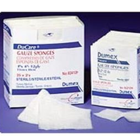 Gauze Dressing/Sponge - Derma Sciences DuCare 8-Ply, 4" x 4"