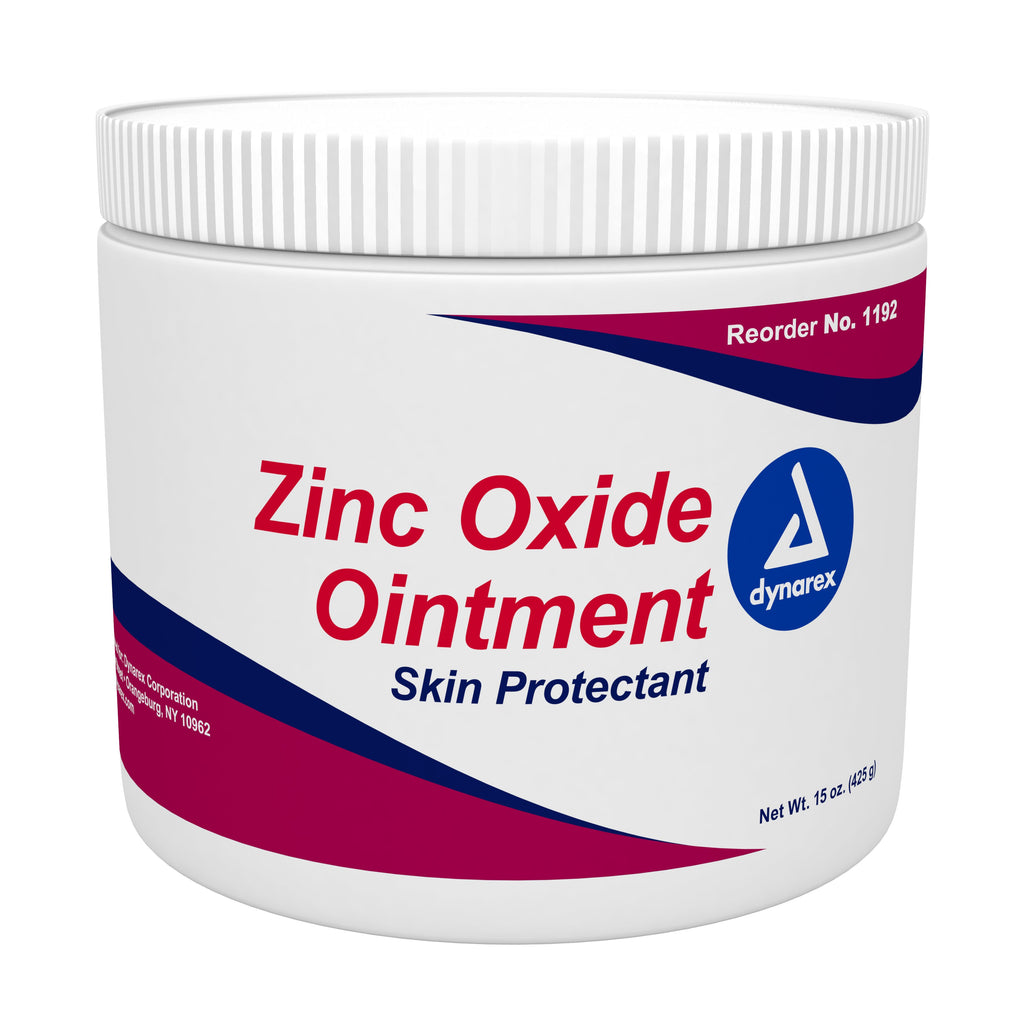 Skin Protectant - Dynarex Zinc Oxide Ointment 15 oz. Jar Scented