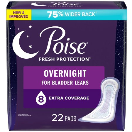 Bladder Control Pad - Poise Fresh Protection 5.3 Inch Length Heavy