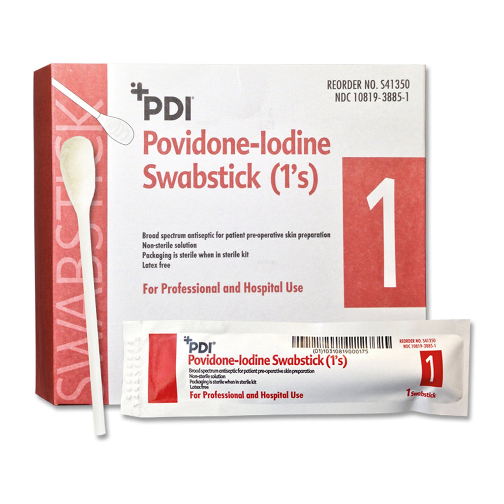 Povidone-Iodine - Swabstick PDI 10% Strength Individual Packet