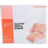 Silicone Foam Wound Dressing - Allevyn Gentle Border Silicone Gel Adhesive with Border Sterile