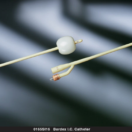Foley Catheter Bardex® I.C. 2-Way Standard Tip Silver Hydrogel Coated