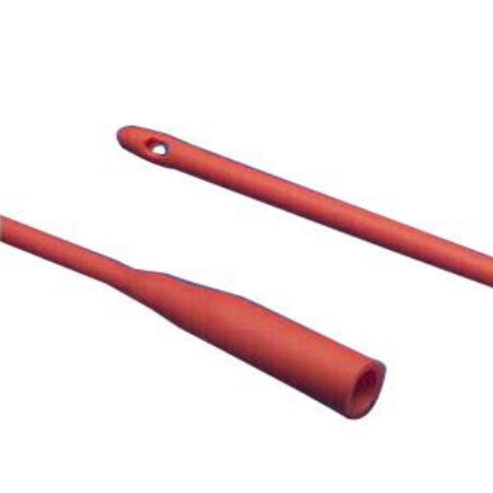 Intermittent Catheter - Kendall Dover Robinson Red Rubber Urethral Catheter 16fr 16"