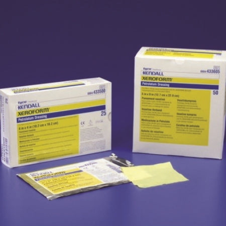 Petrolatum Impregnated Dressing - Xeroform 5 X 9 Inch Gauze Bismuth Tribromophenate / Petrolatum