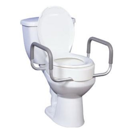 Raised Toilet Seat w/Arms