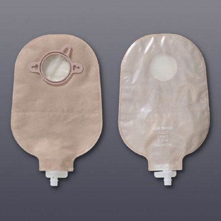 Ostomy Pouch Hollister New Image Two Piece Urostomy Pouch, 1-3/4