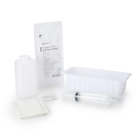 Irrigation Tray - McKesson with 60ml piston syringe