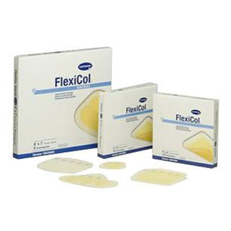 Hydrocolloid Dressing - Hartmann-Conco FlexiCol, Beveled Edge, 2" x 2"