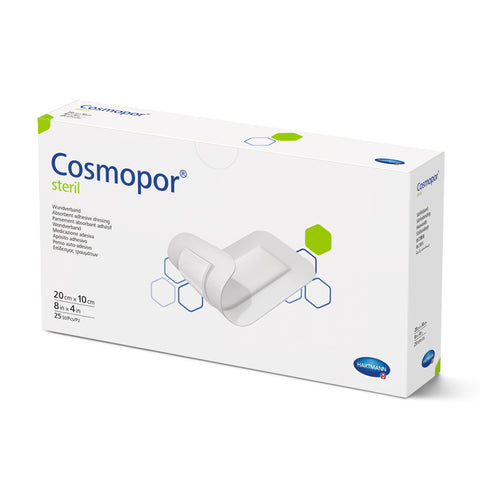 Island Dressing - Cosmopor Steril 4 X 8 Inch Rectangle Sterile Water Resistant Backing