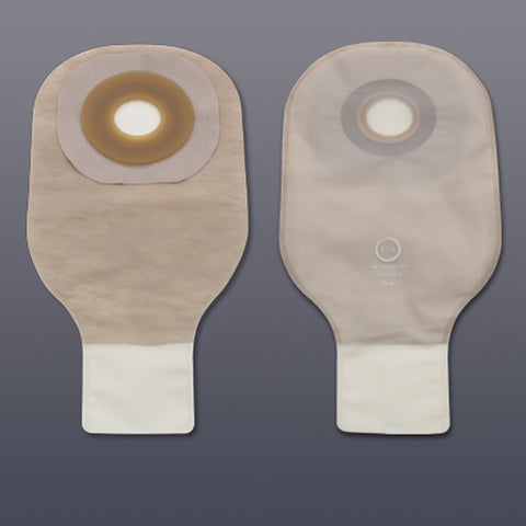 Colostomy Pouch - Hollister Premier Flextend One-Piece System 12 Inch Length Pre-Cut Drainable