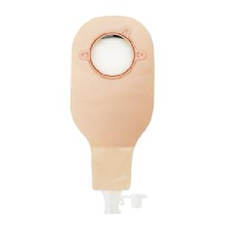 Ostomy Pouch - Hollister New Image 2-Piece High Output Drainable Pouch, 1-3/4" Flange, Transparent