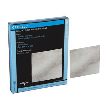 Wound Dressing - Medline Opticell Gelling Fiber 4.25" x 4.25"