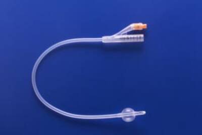 Foley Catheter - Rusch 2-Way Standard Tip 5 cc Balloon 12 Fr. Silicone