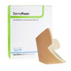 Heel / Elbow Foam Dressing - DermaFoam 4.9 X 5 Inch Without Border Waterproof Backing Nonadhesive Sterile