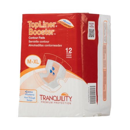 Incontinence Booster Pad - Tranquility Top Liner Contour Superabsorbant Core