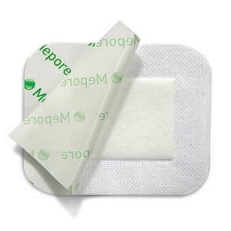Adhesive Dressing - Mepore 3.6 x 4" white, sterile by Molnlycke