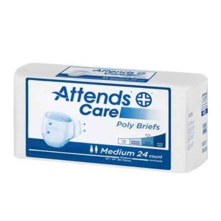 Adult Briefs - Unisex Adult Incontinence Brief Attends Care Disposable Moderate Absorbency