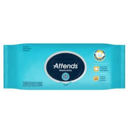 Adult Wipes - Personal Wipe Attends® Soft Pack Aloe Unscented