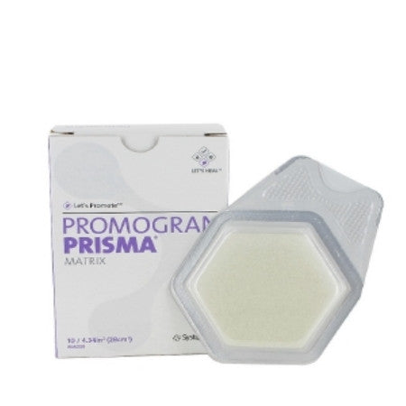 Collagen Dressing with Silver Promogran Prisma Matrix Hexagon Sterile