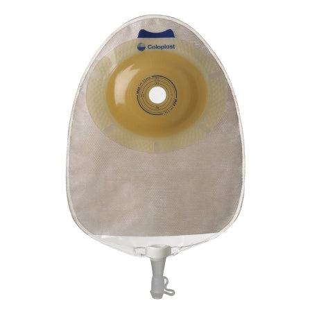 Urostomy Pouch -  Coloplast SenSura One-Piece System 10-3/8 Inch Length, Drainable Convex Light, Trim to Fit