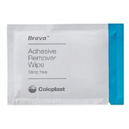 Adhesive Remover - Coloplast Brava Wipes, Alcohol Free