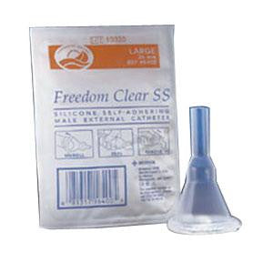 Male External Catheter - Out of Stock - Coloplast Freedom Clear Sport Sheath Self Adhering Male External Catheter