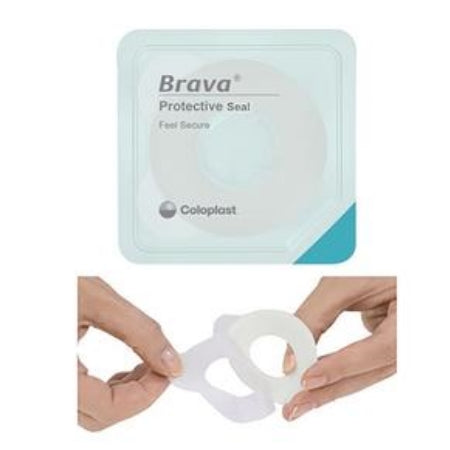 Ostomy Protective Seal - Coloplast BravaProtective Seal, 1-3/8" Starter Hole