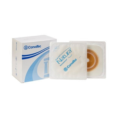 Ostomy Barrier - Sur-Fit Natura Trim to Fit, Standard Wear Stomahesive® White Tape 45 mm Flange Sur-Fit® Natura® System Hydrocolloid