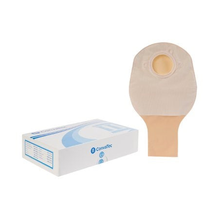 Ostomy Pouch - Colostomy Pouch Convatec Sur-Fit Natura Two-Piece System 10 Inch Length Drainable
