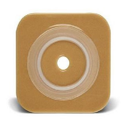 Ostomy Barrier - ConvaTec SUR-FIT® Natura® Stomahesive Skin Barrier, Up to 1-1/4" Cut-to-Fit, 1-3/4" Flange, 4" x 4"