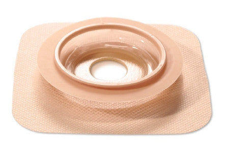 Ostomy Barrier - ConvaTec Natura® Moldable Durahesive® Skin Barrier Accordion Flange with Hydrocolloid Flexible Collar