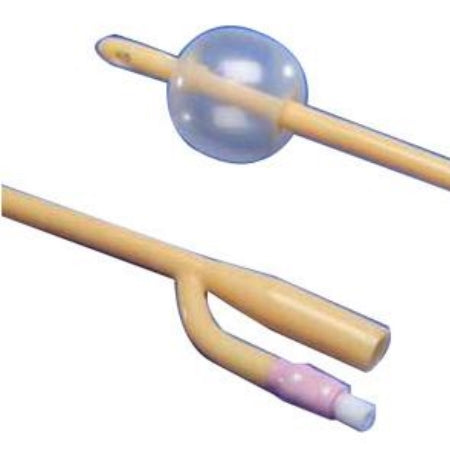 Foley Catheter - Kendall Dover 2-Way Silicone-Elastomer Coated Latex Foley Catheter
