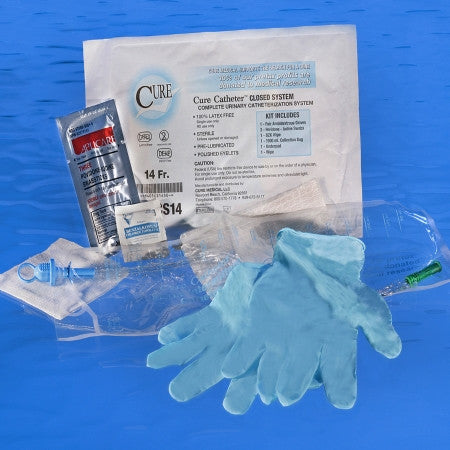 Intermittent Catheter - Closed System Kit by Cure