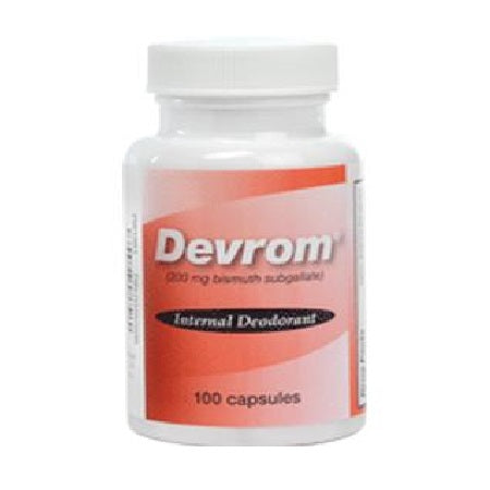 Devrom Capsules Internal Deodorant, Lactose-free