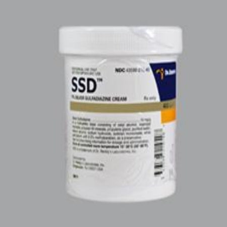 Silver Sulfadiazine - SSD™ Silver Sulfadiazine 1% Topical Cream Jar - Pharmacy Accounts Only