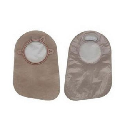 Ostomy Pouch - Filtered Ostomy Pouch New Image Two-Piece System 9 Inch Length Closed End