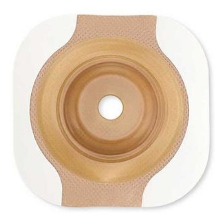 Ostomy Barrier - Hollister CeraPlus Cut to Fit Up to 1" Convex Skin Barrier with Tape, 1-3/4" Flange Green'