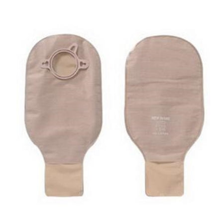 Ostomy Pouch - Hollister New Image Two-Piece Drainable Pouch, 2-1/4" Flange, Clamp Closure, Beige