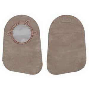 Hollister New Image® Two-Piece Closed Pouch, 2-3/4" Flange, Filter, 9" L, Beige