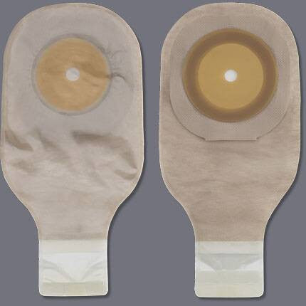 Colostomy Pouch - Hollister Premier One-Piece System 12 Inch Length Up to 2-1/2 Inch Stoma Drainable Trim To Fit