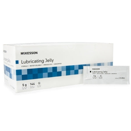 Lubricating Jelly - 5 Gram Individual Packet Sterile