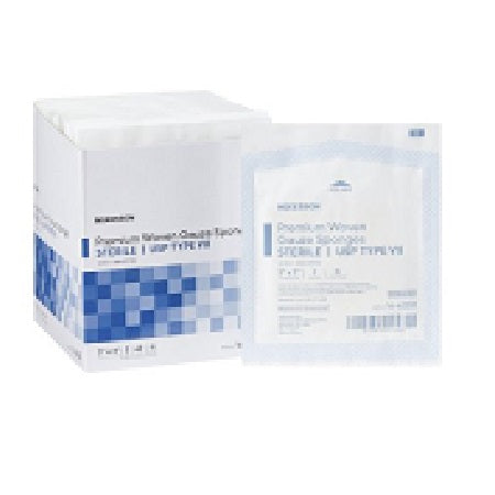 Gauze Sponge - USP Type VII Premium Gauze Sponge Cotton 12-Ply 3 X 3 Inch Square Sterile