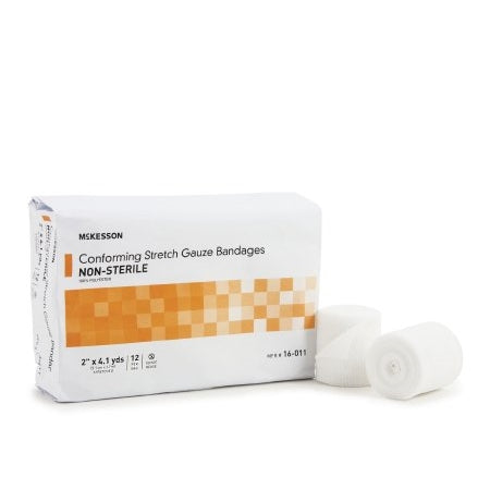 Conforming Bandage - Polyester Stretch Gauze Bandages Non Sterile