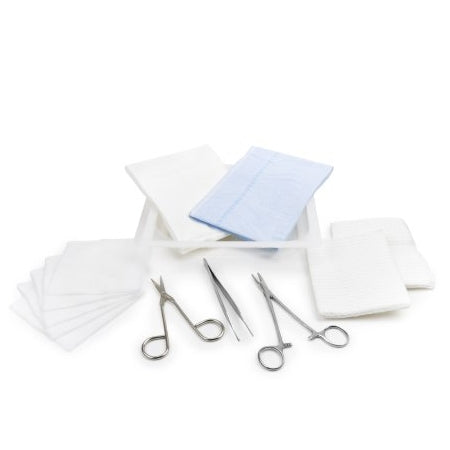 Laceration Tray - Laceration Tray with instruments