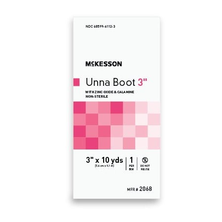 Unna Boot - Unna Boot Cotton Zinc Oxide, Calamine Non Sterile