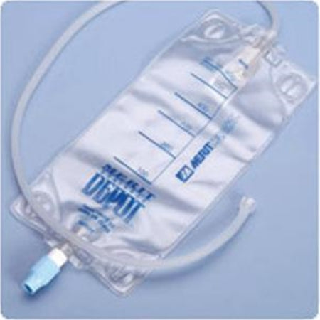 Merit Medical Systems Drainage Depot with Clear Bag, 600mL, Twist Drain Valve