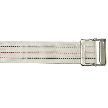 Gait Belt - SkiL-Care™ 60 Inch Length Pinstripe Cotton