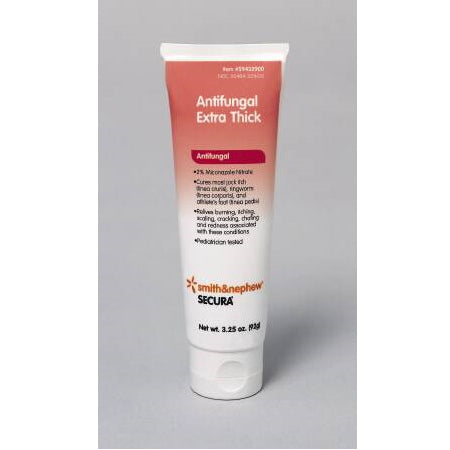 Antifungal Cream - Smith & Nephew Antifungal Secura 2% Strength Cream 3-1/4 oz. Tube