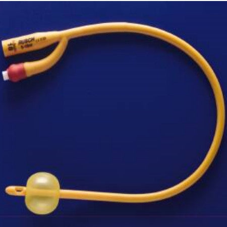 Indwelling Catheter - Silicone Coated Gold by Teleflex