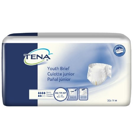 Youth Brief - Incontinent Brief TENA Tab Closure X-Small Moderate Absorbency